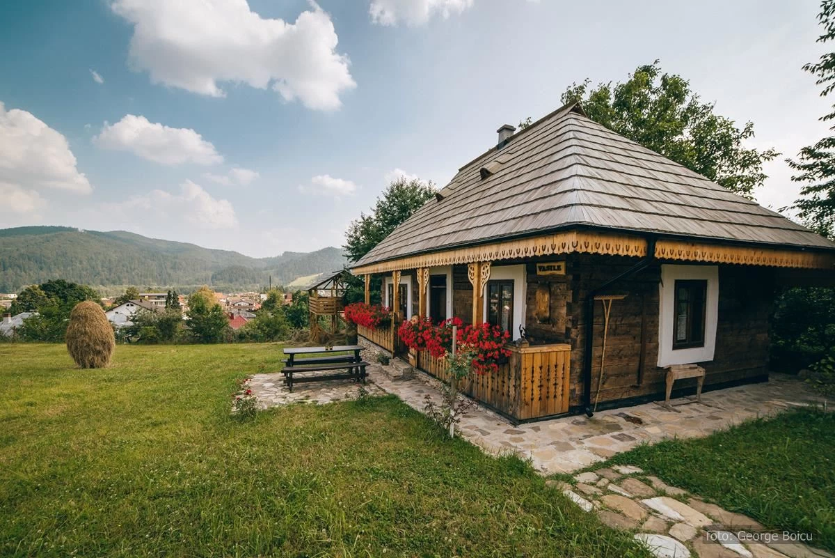 La Roata, Case traditionale în Bucovina