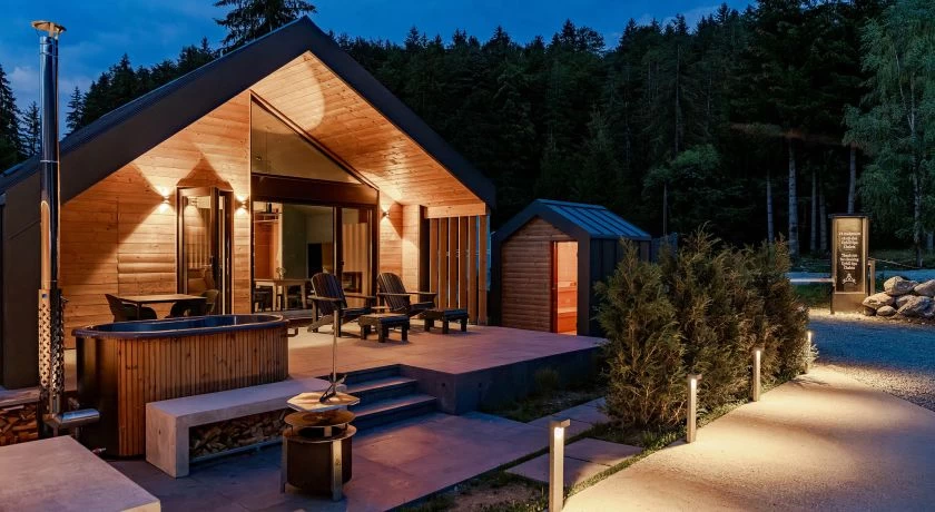 Uphill Spa Chalets, Bran (Adults-Only)